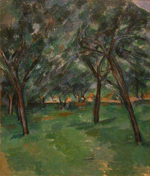 Paul Cezanne A Close Norge oil painting art